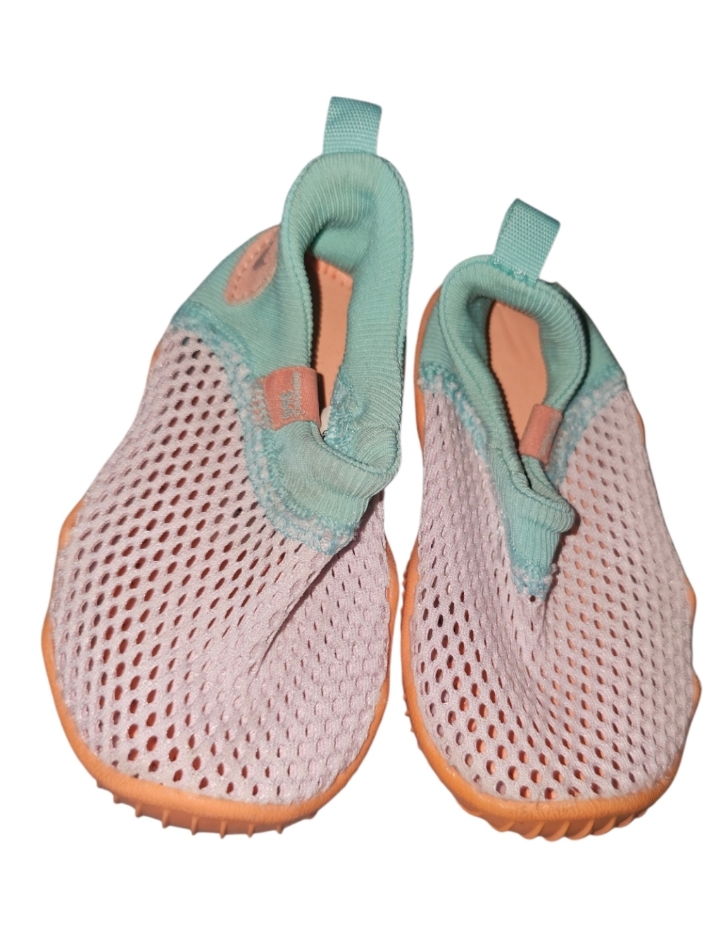 NIKE Kids Mesh Water Shoes in Pink, Mint & Peach